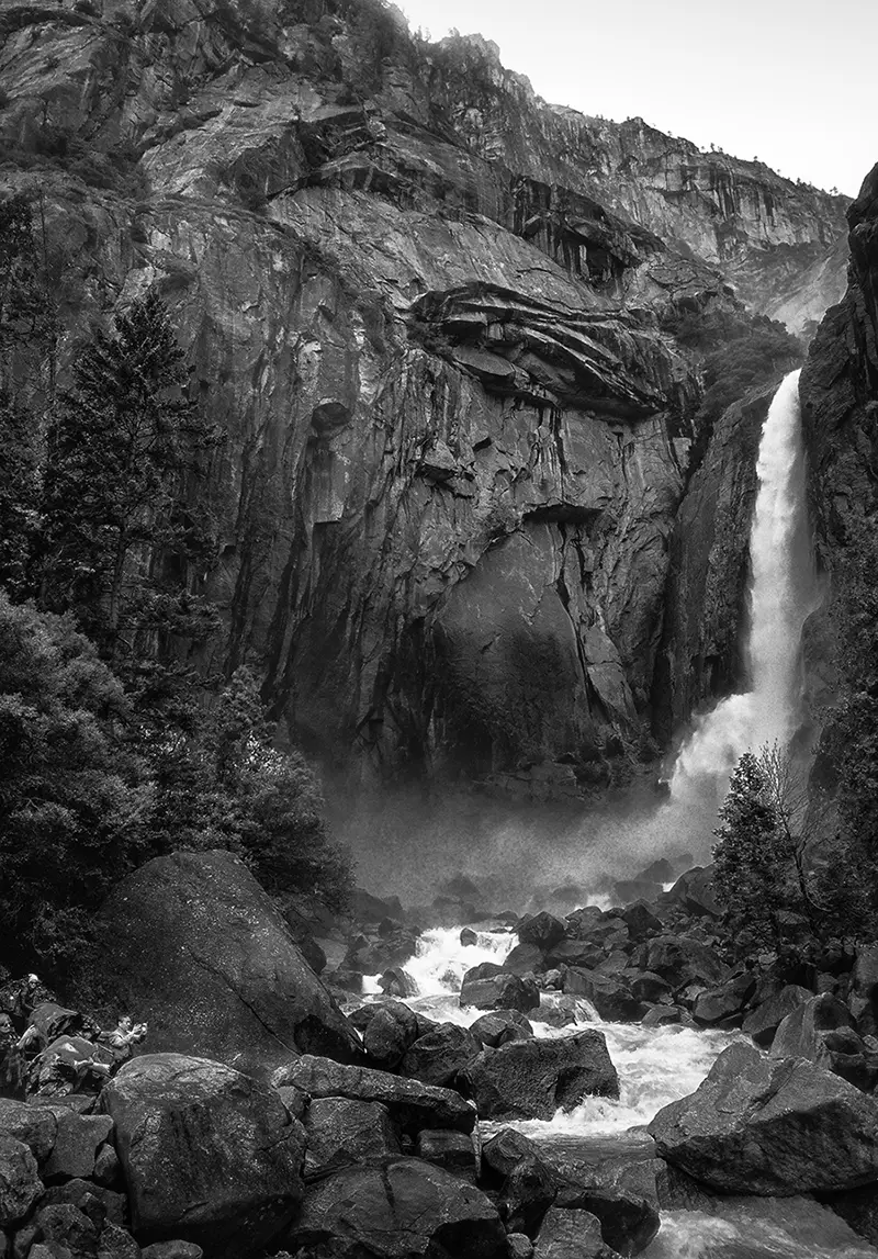 Waterfall at Yosemite National Park